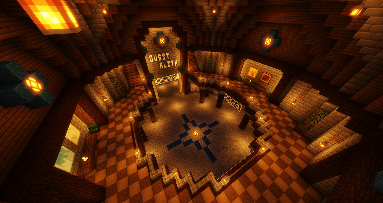 HUB - Main hall from above